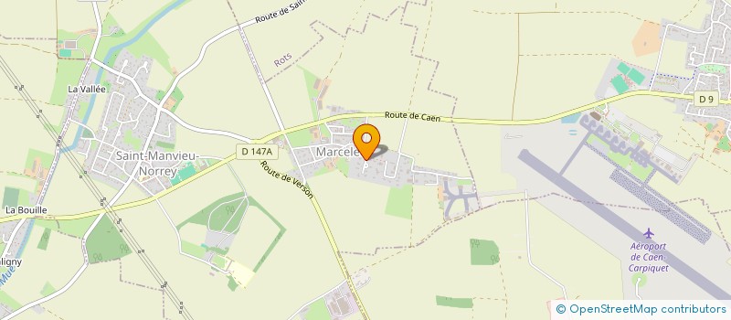 localisation de l'entreprise SCI FRELYNE  SAINT-MANVIEU-NORREY