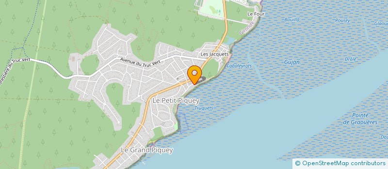 localisation de l'entreprise SCI FREM à LEGE-CAP-FERRET