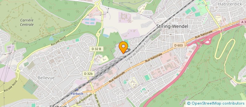 localisation de l'entreprise SCI FREMA  STIRING-WENDEL