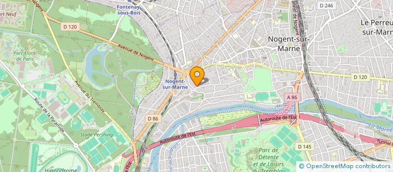 localisation de l'entreprise SCI FREMAHEL  NOGENT-SUR-MARNE