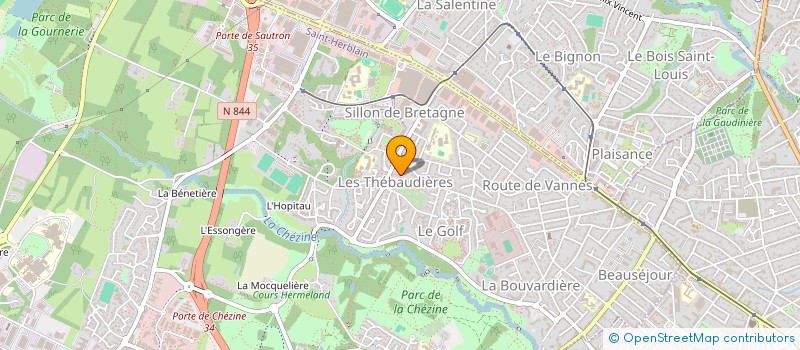 localisation de l'entreprise SCI FREMAR  SAINT-HERBLAIN