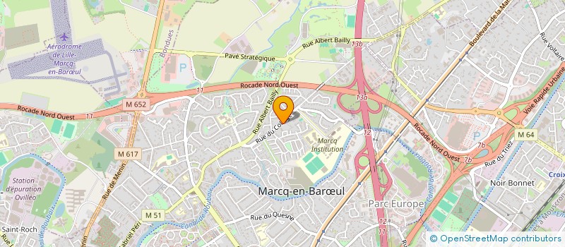 localisation de l'entreprise SCI FREMARANT à MARCQ-EN-BARŒUL