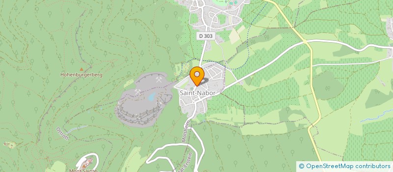 localisation de l'entreprise SCI FREMARCA  SAINT-NABOR