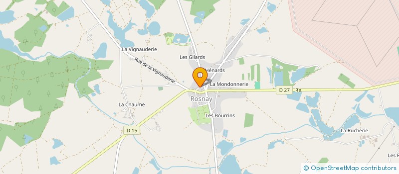 localisation de l'entreprise SCI FREMARPAULE à ROSNAY