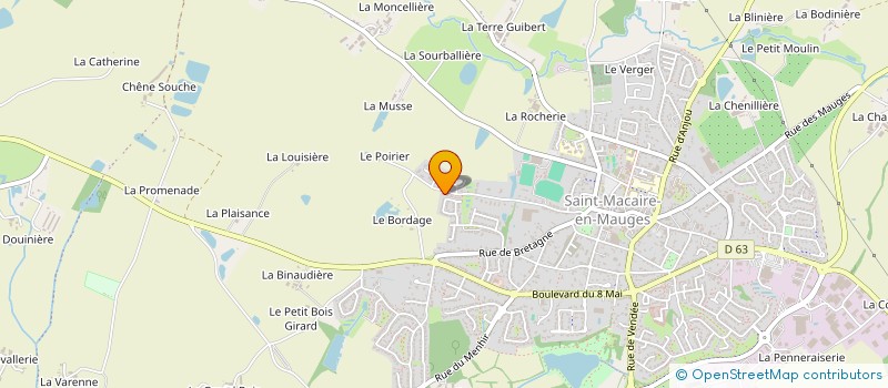 localisation de l'entreprise SCI FREMAT à SEVREMOINE