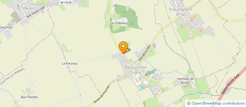 localisation de l'entreprise SCI FREMAUX  FOURNES-EN-WEPPES