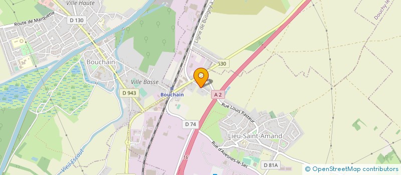 localisation de l'entreprise SCI FREMEAUX ALAIN  LIEU-SAINT-AMAND