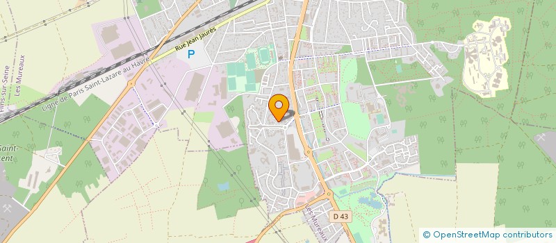 localisation de l'entreprise SCI FREMECA à LES MUREAUX