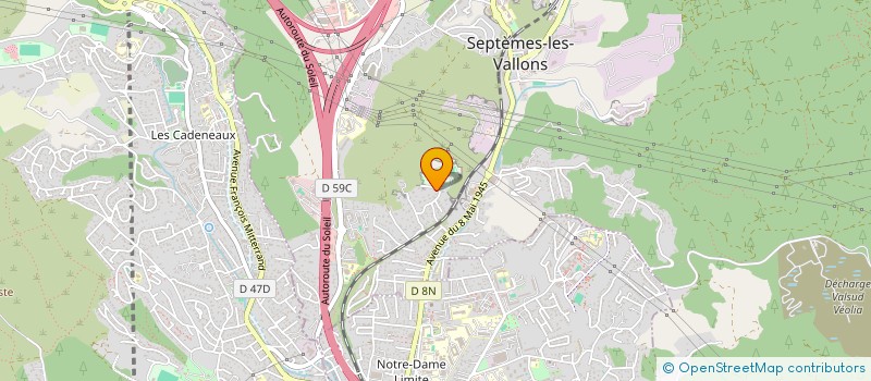 localisation de l'entreprise SCI FREMI à SEPTEMES-LES-VALLONS