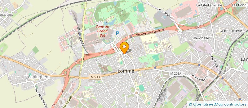 localisation de l'entreprise SCI FREMI à LILLE