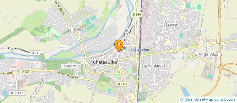 localisation de l'entreprise SCI FREMICA à CHATEAUDUN