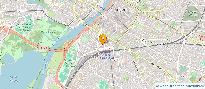 localisation de l'entreprise SCI FREMICOURT à ANGERS