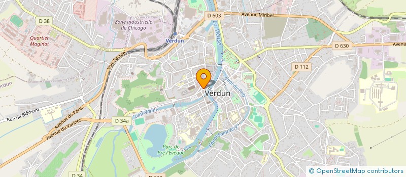 localisation de l'entreprise SCI FREMONT à VERDUN
