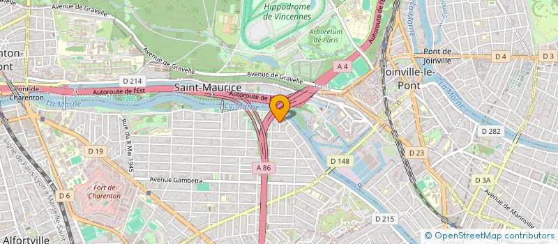 localisation de l'entreprise SCI FREMONT CARROUEE à MAISONS-ALFORT