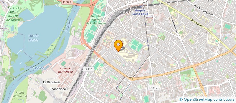 localisation de l'entreprise SCI FREMUR 148 à ANGERS