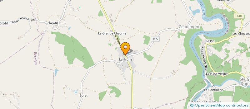 localisation de l'entreprise SCI FREMUR à CEAULMONT