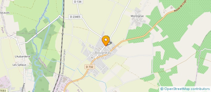 localisation de l'entreprise SCI FRENCH PARSLEY  BOUGNEAU