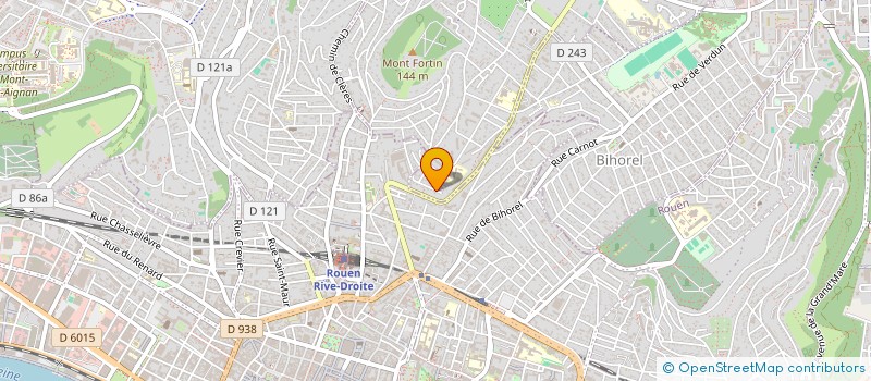 localisation de l'entreprise SCI FRENCIA à BOIS-GUILLAUME