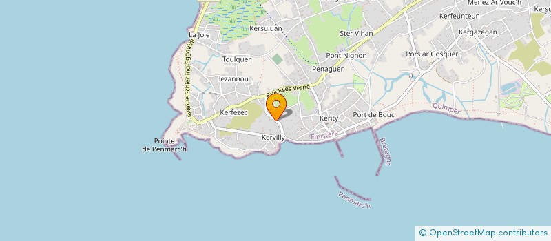 localisation de l'entreprise SCI FREOD  PENMARCH