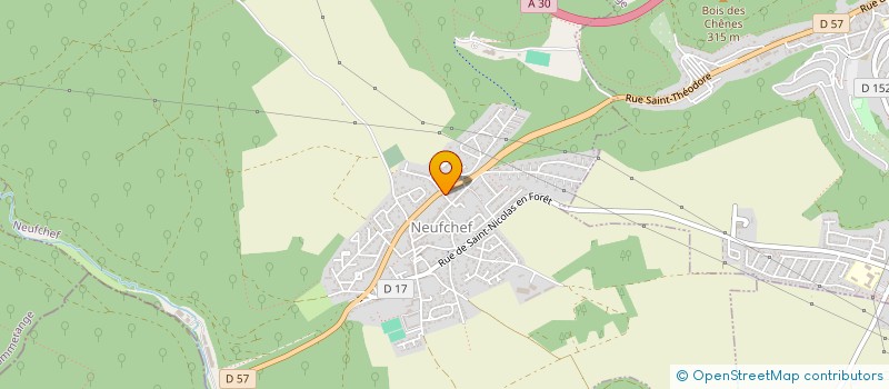 localisation de l'entreprise SCI FREREJU  NEUFCHEF