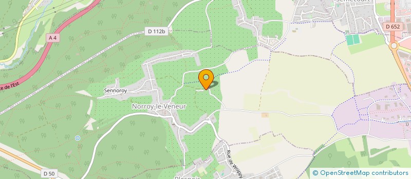 localisation de l'entreprise SCI FRERES  NORROY-LE-VENEUR