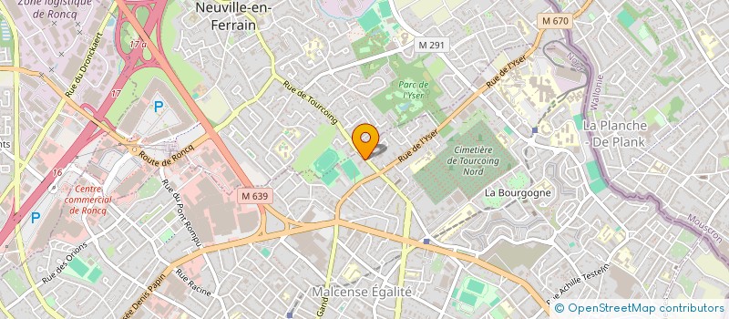 localisation de l'entreprise SCI FRERES 6  TOURCOING