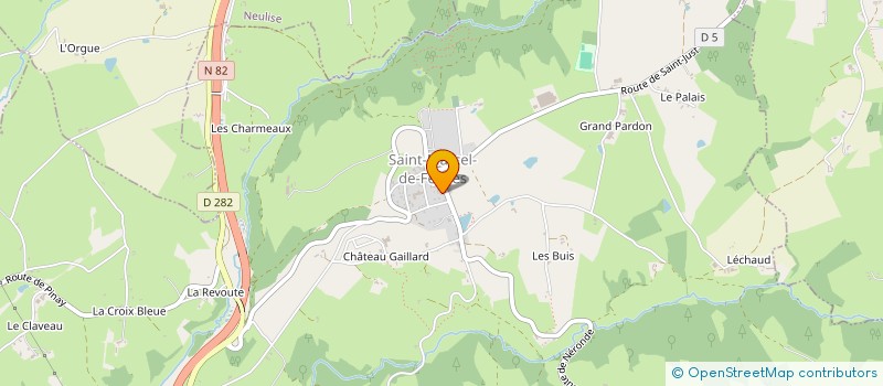 localisation de l'entreprise SCI FRERES  SAINT-MARCEL-DE-FELINES