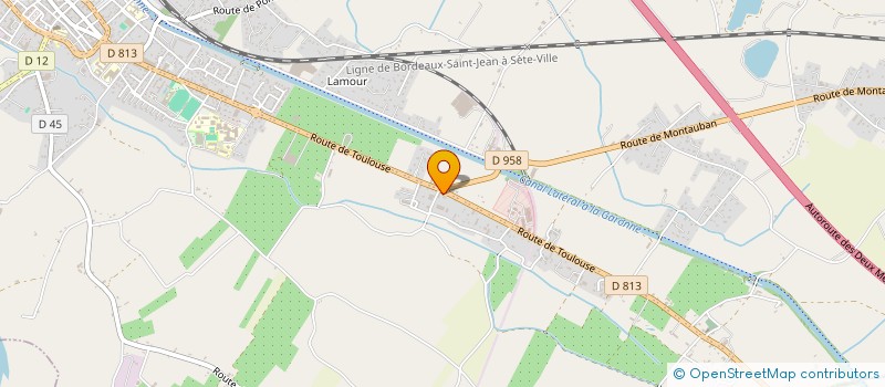 localisation de l'entreprise SCI FRERES  CASTELSARRASIN