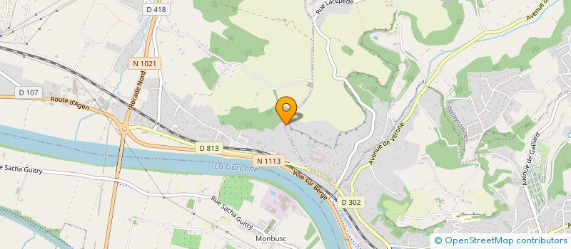 localisation de l'entreprise SCI FRERES MAGEN  AGEN