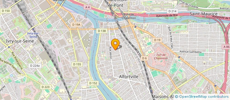 localisation de l'entreprise SCI FRERES NM  ALFORTVILLE