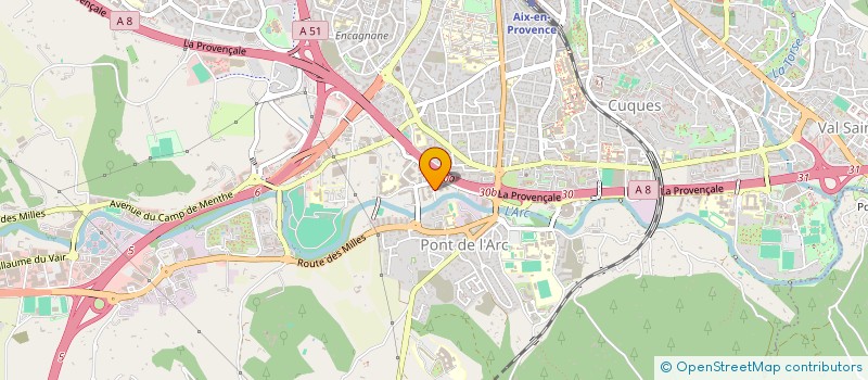 localisation de l'entreprise SCI FRERES NOAT à AIX-EN-PROVENCE