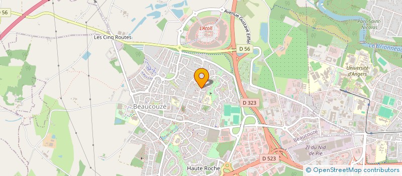 localisation de l'entreprise SCI FRERES PASSETTE  SAINT-LEGER-DE-LINIERES