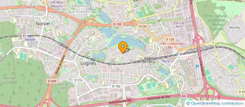 localisation de l'entreprise SCI FRERES UNION à LOGNES
