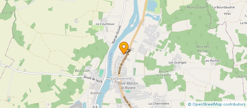 localisation de l'entreprise SCI FREREUX FDK  VALDIVIENNE