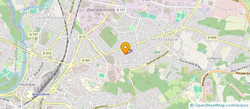 localisation de l'entreprise SCI FRERO DLC  LA ROCHEFOUCAULD-EN-ANGOUMOIS