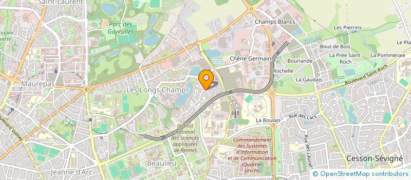 localisation de l'entreprise SCI FREROU LEROUX  DINARD