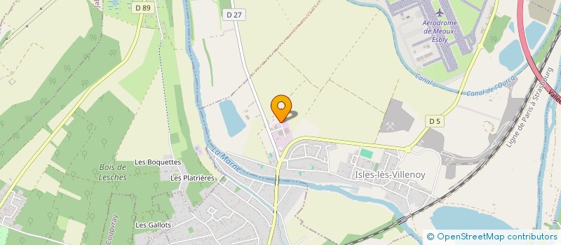 localisation de l'entreprise SCI FRERSYL  MAISONCELLES-EN-BRIE