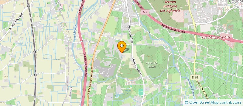 localisation de l'entreprise SCI FRERY GAUTIER  ORANGE