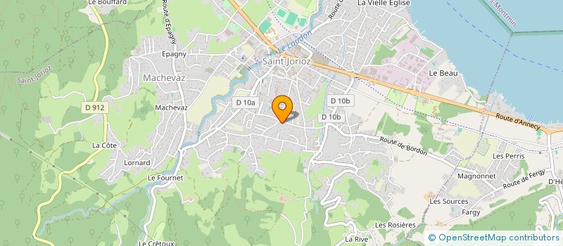 localisation de l'entreprise SCI FRESAPART à SAINT-JORIOZ