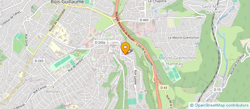 localisation de l'entreprise SCI FRESARO à ROUEN