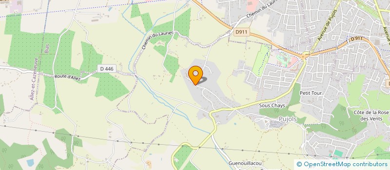 localisation de l'entreprise SCI FRESDOT  PUJOLS