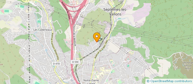 localisation de l'entreprise SCI FRESE  SEPTEMES-LES-VALLONS