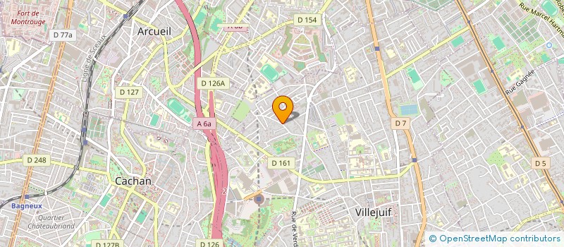 localisation de l'entreprise SCI FRESH IMMO 2 à VILLEJUIF