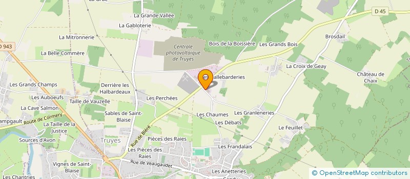 localisation de l'entreprise SCI FRESH IMMO  TRUYES