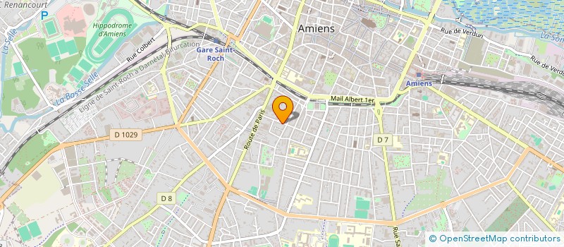 localisation de l'entreprise SCI FRESNAIE à AMIENS