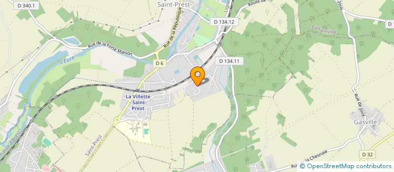 localisation de l'entreprise SCI FRESNAY à SAINT-PREST