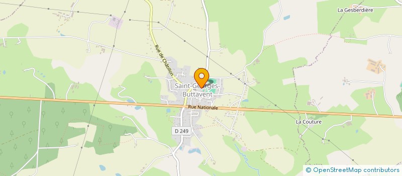 localisation de l'entreprise SCI FRESNEAU  SAINT-GEORGES-BUTTAVENT