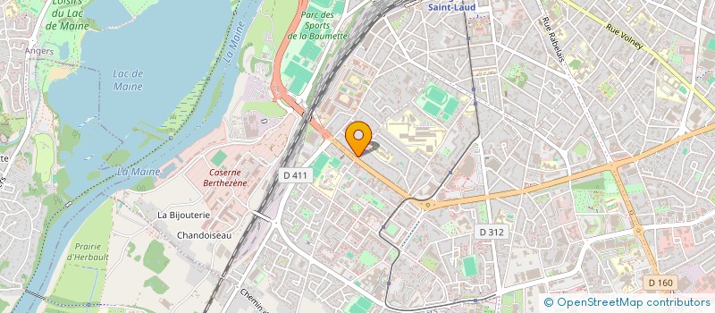 localisation de l'entreprise SCI FRESUD à ANGERS