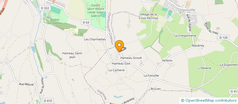 localisation de l'entreprise SCI FRESVILLE  DIGOSVILLE