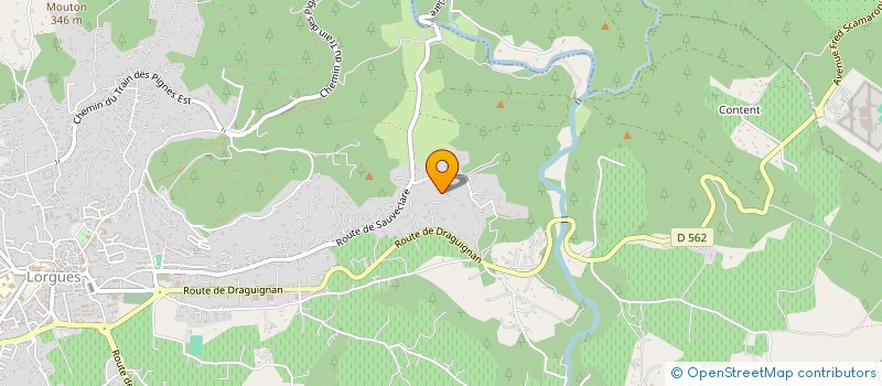 localisation de l'entreprise SCI FRESY  LORGUES